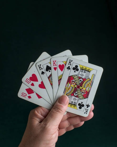 Multi-camera studio feed showing dealer and card layout for Teen Patti